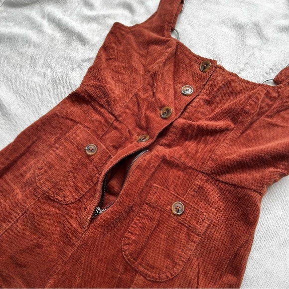 Urban Outfitters Meridian Button-Front Jumpsuit Women Size S - Picture 6 of 11